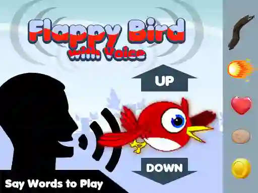 Игра Flappy Bird With Voice онлайн