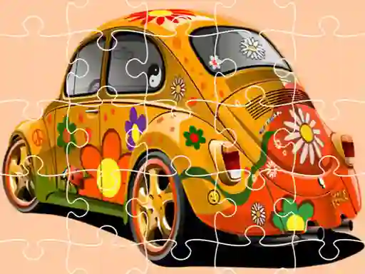 Игра VW Beetle Jigsaw онлайн