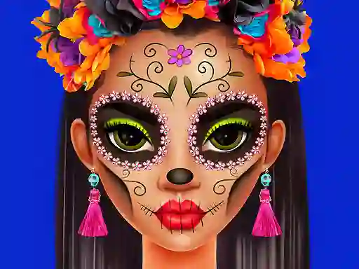Игра Halloween Makeup Trends онлайн