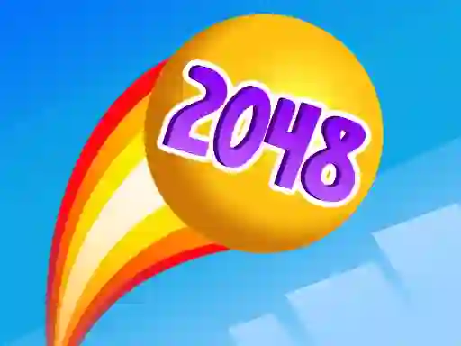 Игра Rainbow Balls 2048 онлайн