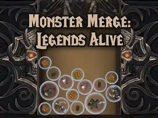 Игра Monster Merge Legends Alive онлайн