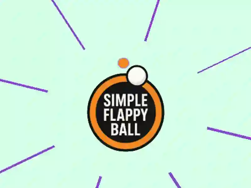Игра Simple Flappy Ball онлайн