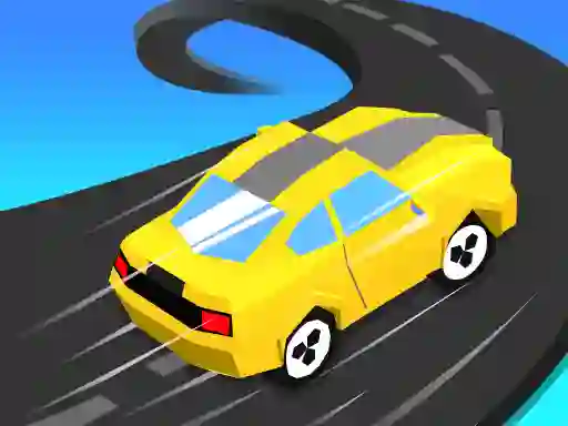 Игра Merge Racer Stunts Car онлайн
