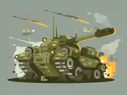 Игра Military Vehicles Match 3 онлайн