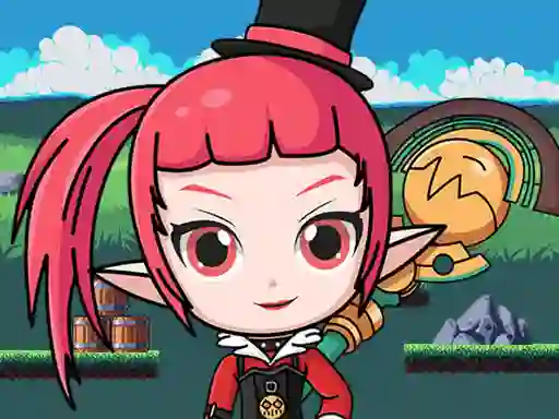 Игра Mage girl adventure онлайн
