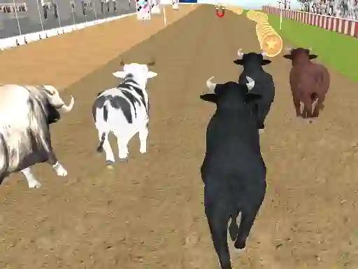 Игра Angry Bull Racing онлайн