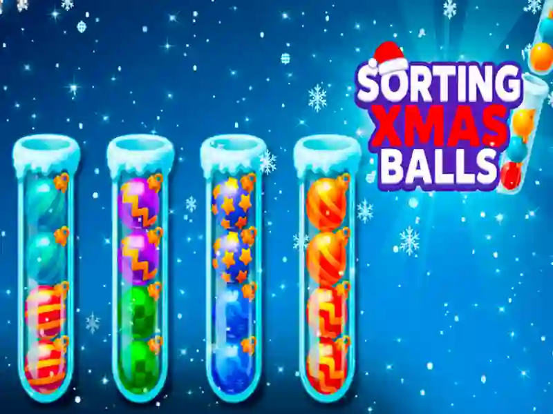 Игра Sorting Xmas Balls онлайн