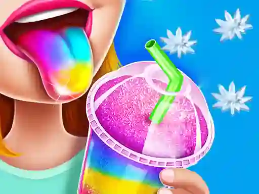 Игра Frozen Slushy Maker онлайн