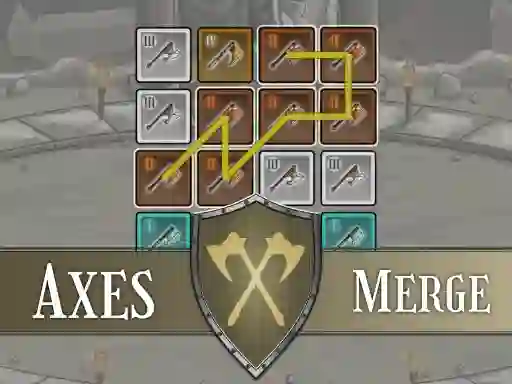 Игра Axes Merge онлайн