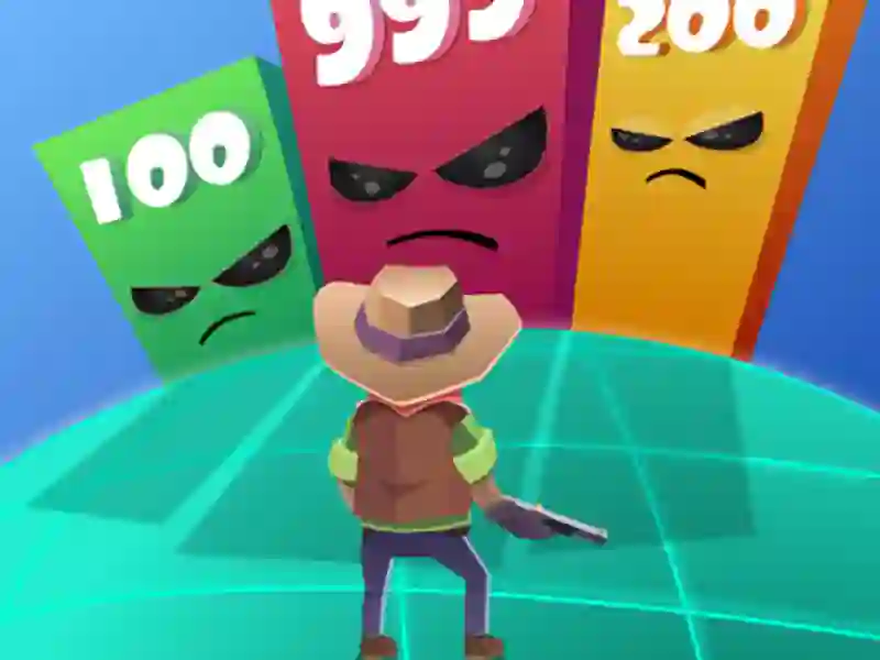 Игра Shoot Block Rush 3D онлайн