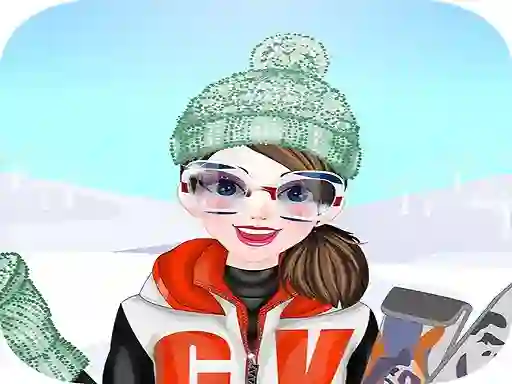 Игра Happy Ski Dressup онлайн