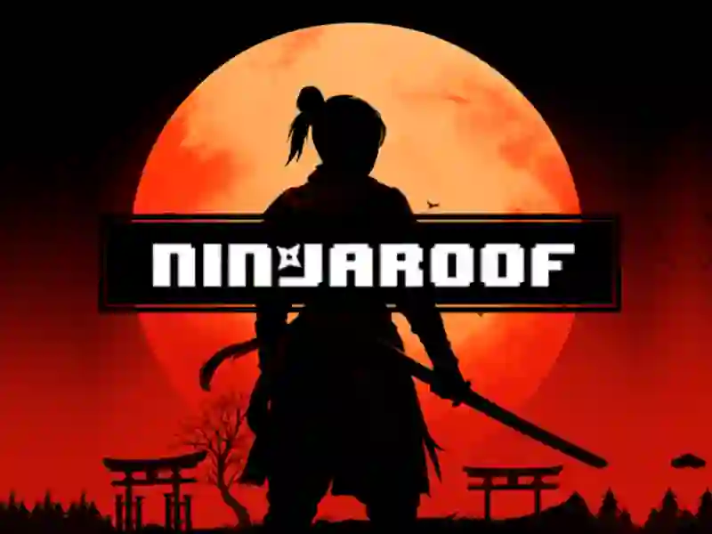 Игра Ninja Roof онлайн
