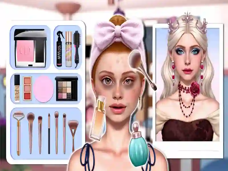 Игра Makeover & Makeup Studio онлайн