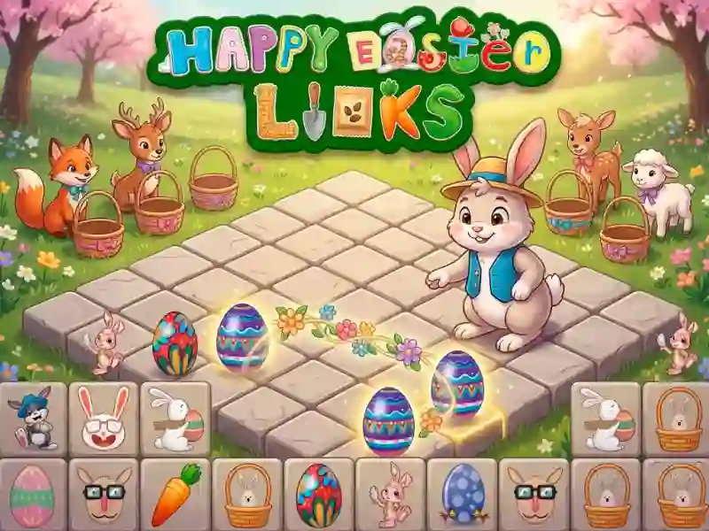 Игра Happy Easter Links онлайн