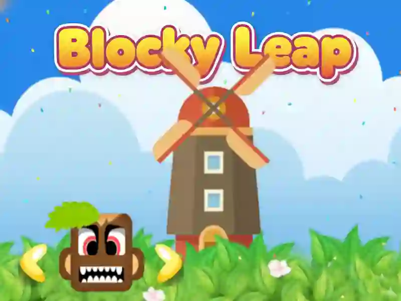 Игра Blocky Leap онлайн