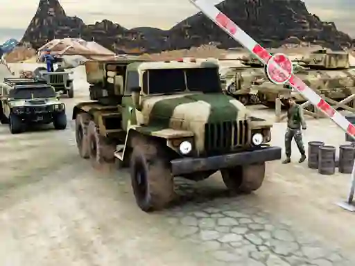 Игра Army Machine Transporter Truck онлайн