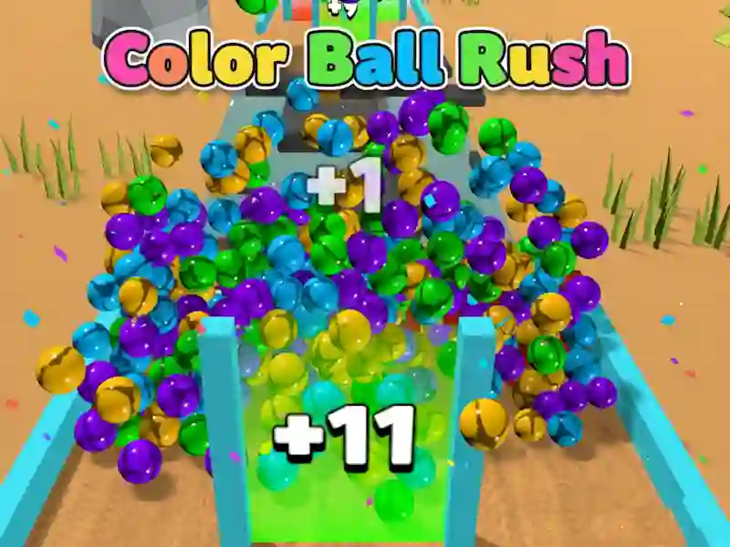Игра Color Ball Rush онлайн