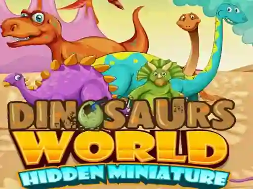 Игра Dinosaurs World Hidden Miniature онлайн