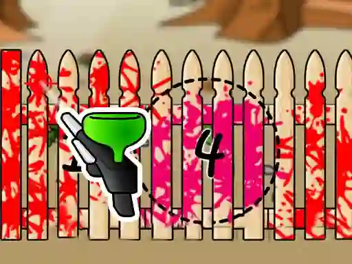 Игра Paint the Fence онлайн