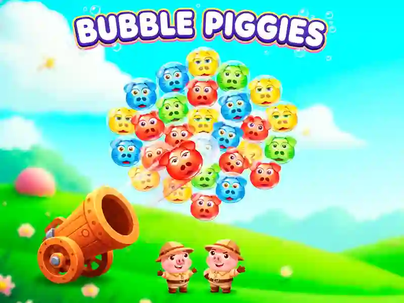 Игра Bubble Piggies онлайн