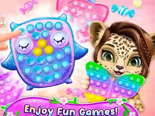 Игра My Leopard Baby онлайн