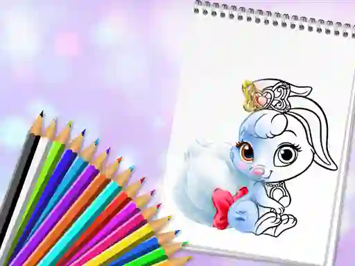 Игра Cute Animals Coloring Book онлайн