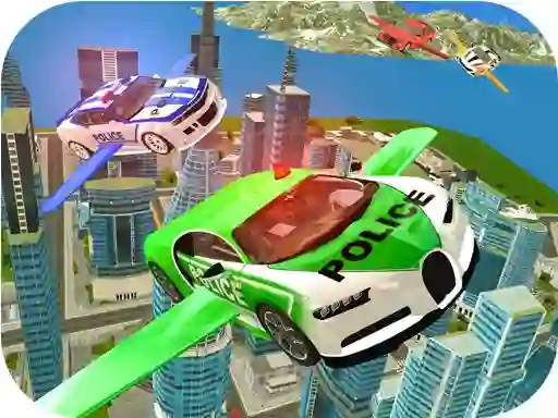 Игра Flying Police Car Simulator онлайн