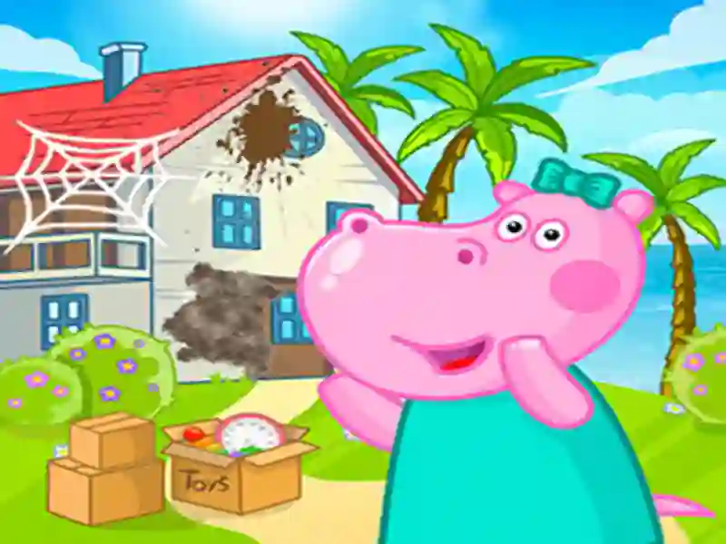 Игра Kids Home Cleanup онлайн