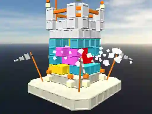 Игра Castle Block Destruction онлайн