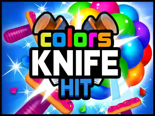 Игра Knife Hit Colors онлайн