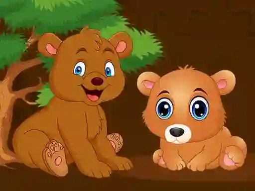 Игра Baby Bear Jigsaw онлайн