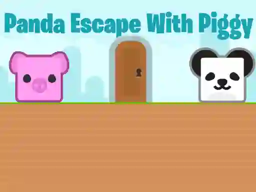 Игра Panda Escape With Piggy онлайн