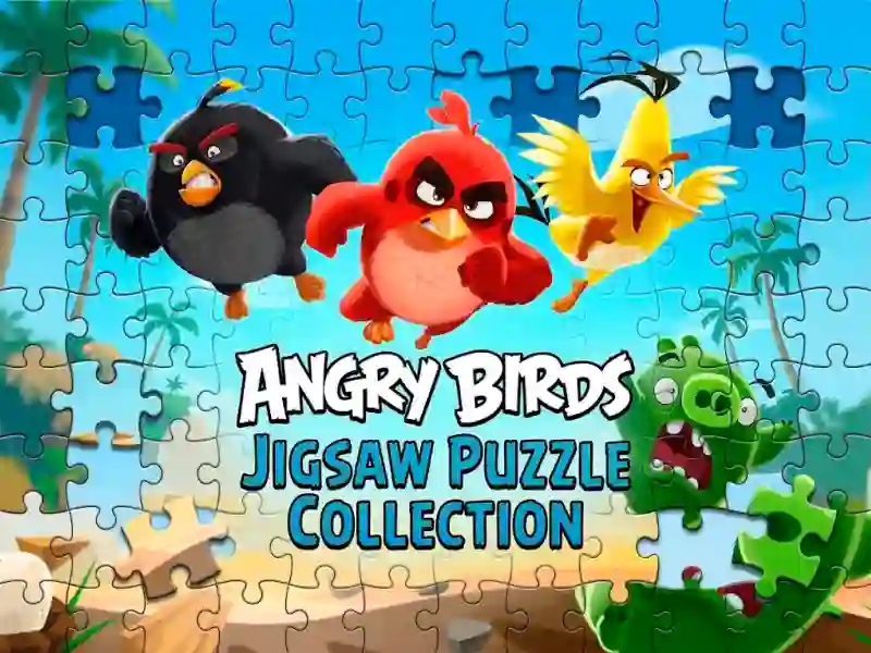 Игра Angry Birds Jigsaw Puzzle Collection онлайн