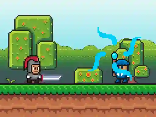 Игра Super Knight Adventure онлайн