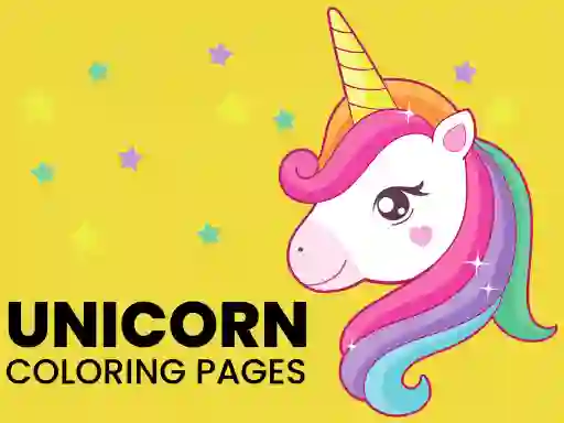 Игра Unicorn Coloring Pages онлайн