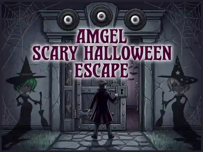 Игра Amgel Scary Halloween Escape онлайн