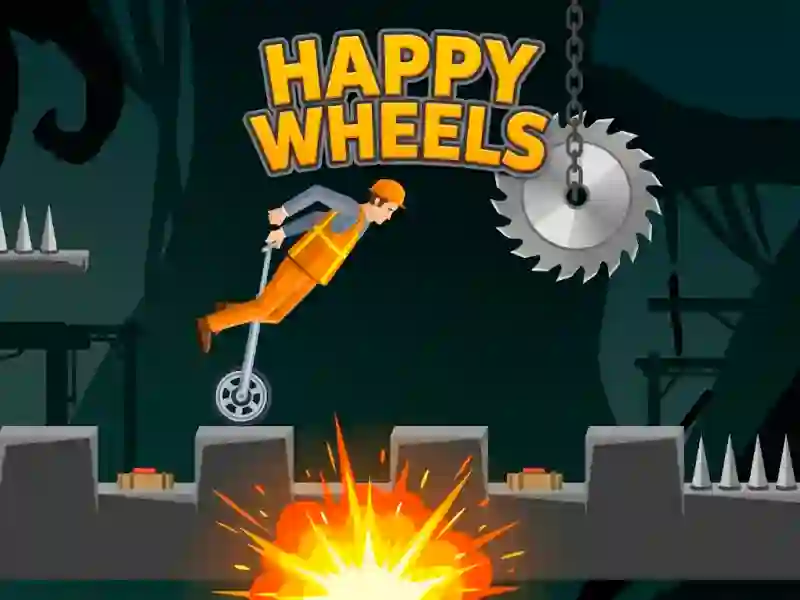 Игра Happy Wheels онлайн