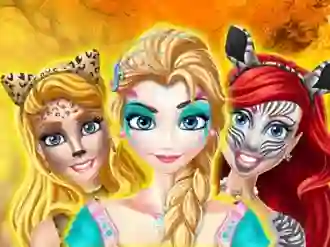Игра Face Painting Central Park онлайн
