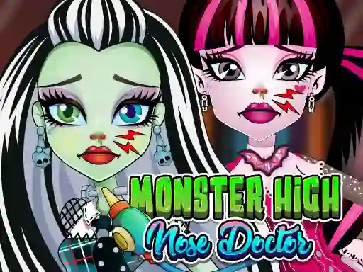 Игра Monster High Nose Doctor онлайн