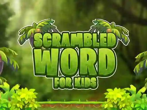 Игра Scrambled Word For Kids онлайн