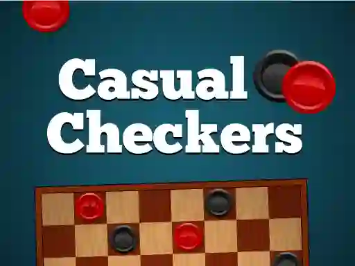 Игра Casual Checkers онлайн