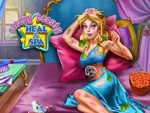 Игра Sleepy Beauty Heal and Spa онлайн