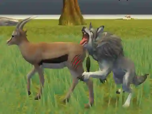Игра Wolf Life Simulator онлайн