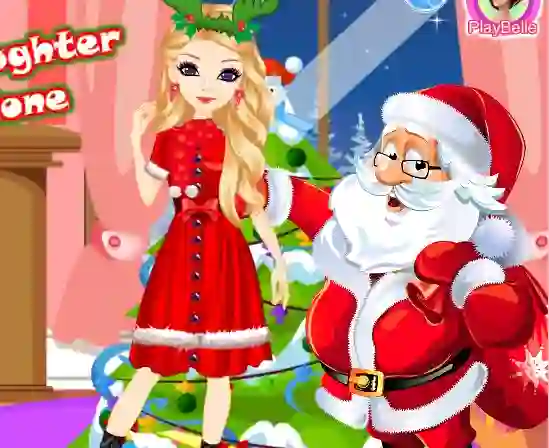 Игра Santa's Daughter Home Alone онлайн