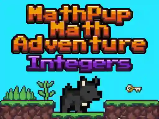 Игра MathPup Math Adventure Integers онлайн