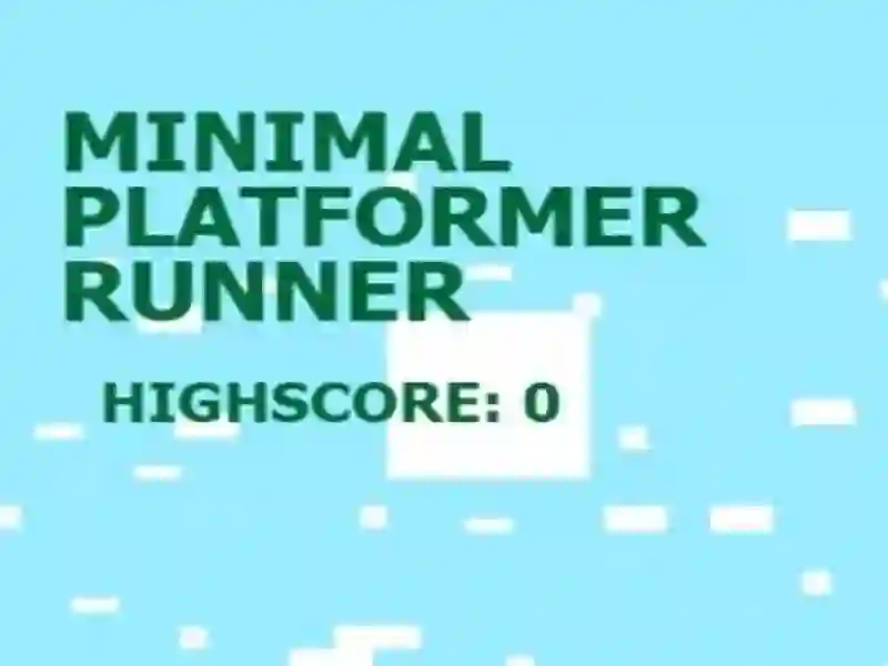 Игра Minimal Platformer Runner онлайн