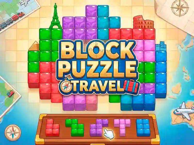 Игра Block Puzzle Travel онлайн