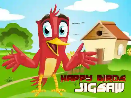 Игра Happy Birds Jigsaw онлайн
