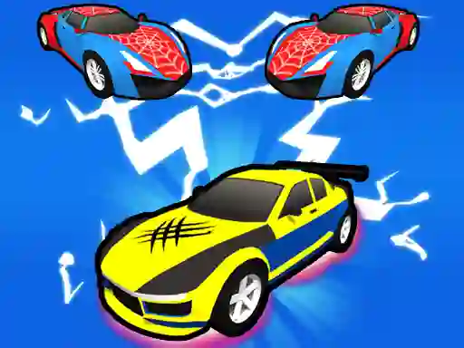 Игра Superhero Car Merge Master онлайн