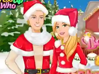 Игра Barbie and Ken Christmas онлайн